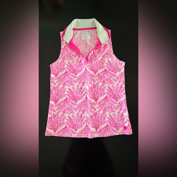 Lilly Pulitzer Luxletic Aila High
Rise Skort & Alister Polo Upf 50. MEDIUM - Picture 13 of 13